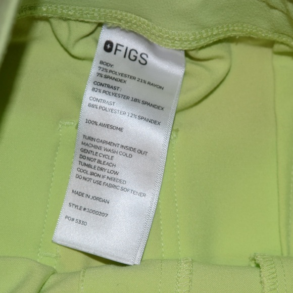 Figs Scrub Set Sea Mist - Picture 4 of 7